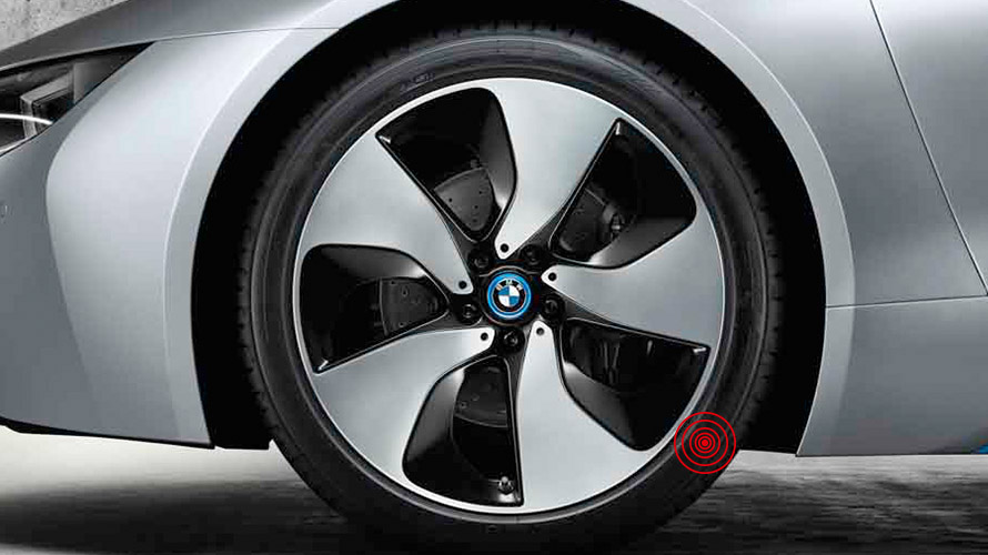 Комплект колес с зимними шинами BMW Turbine Styling 444. Зимние колеса, шины BMW Turbine Styling 444.